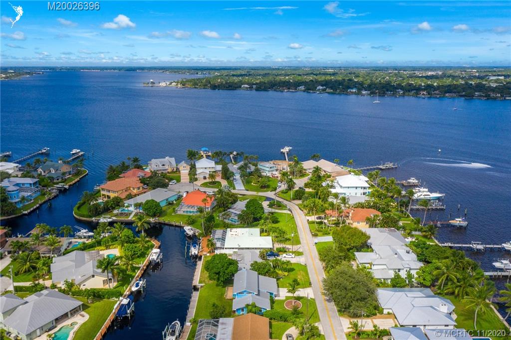 1239 Southwest Dyer Point Road Palm City, FL 34990 - Photo 29 of 34 a view of a lake