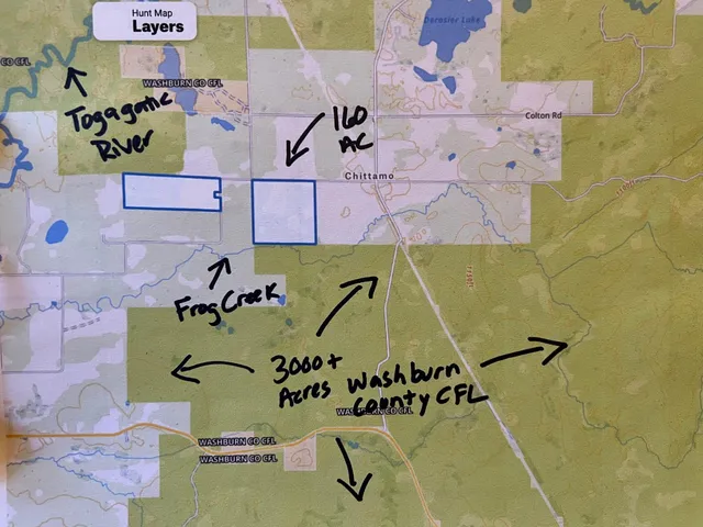 $474,900 | W37-xx Frog Creek Road, Minong, WI 54859