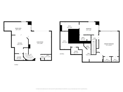 a picture of a floor plan