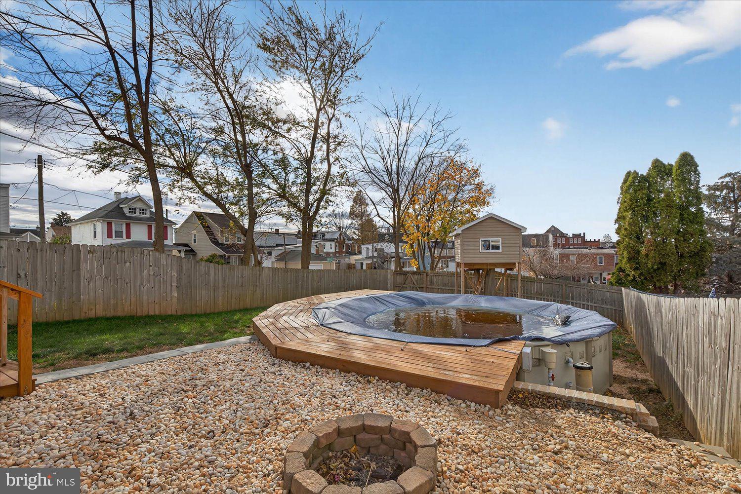 934 North Queen Street York, PA 17404 - Photo 28 of 35 a backyard of a house with yard and outdoor seating