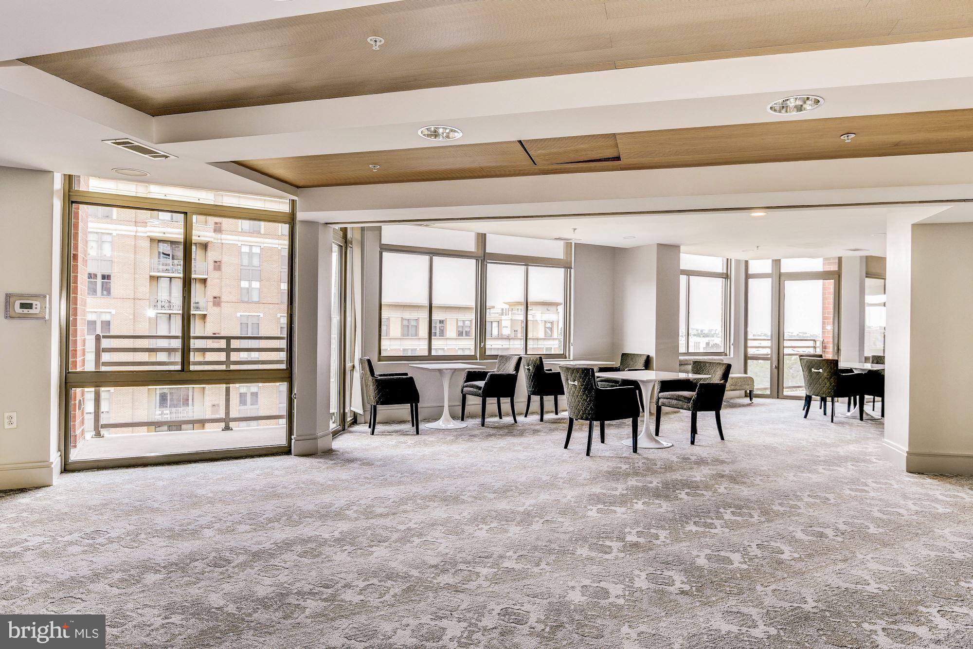 3600 South Glebe Road, Unit 434W Arlington, VA 22202 - Photo 30 of 36 a lobby with furniture and a large window