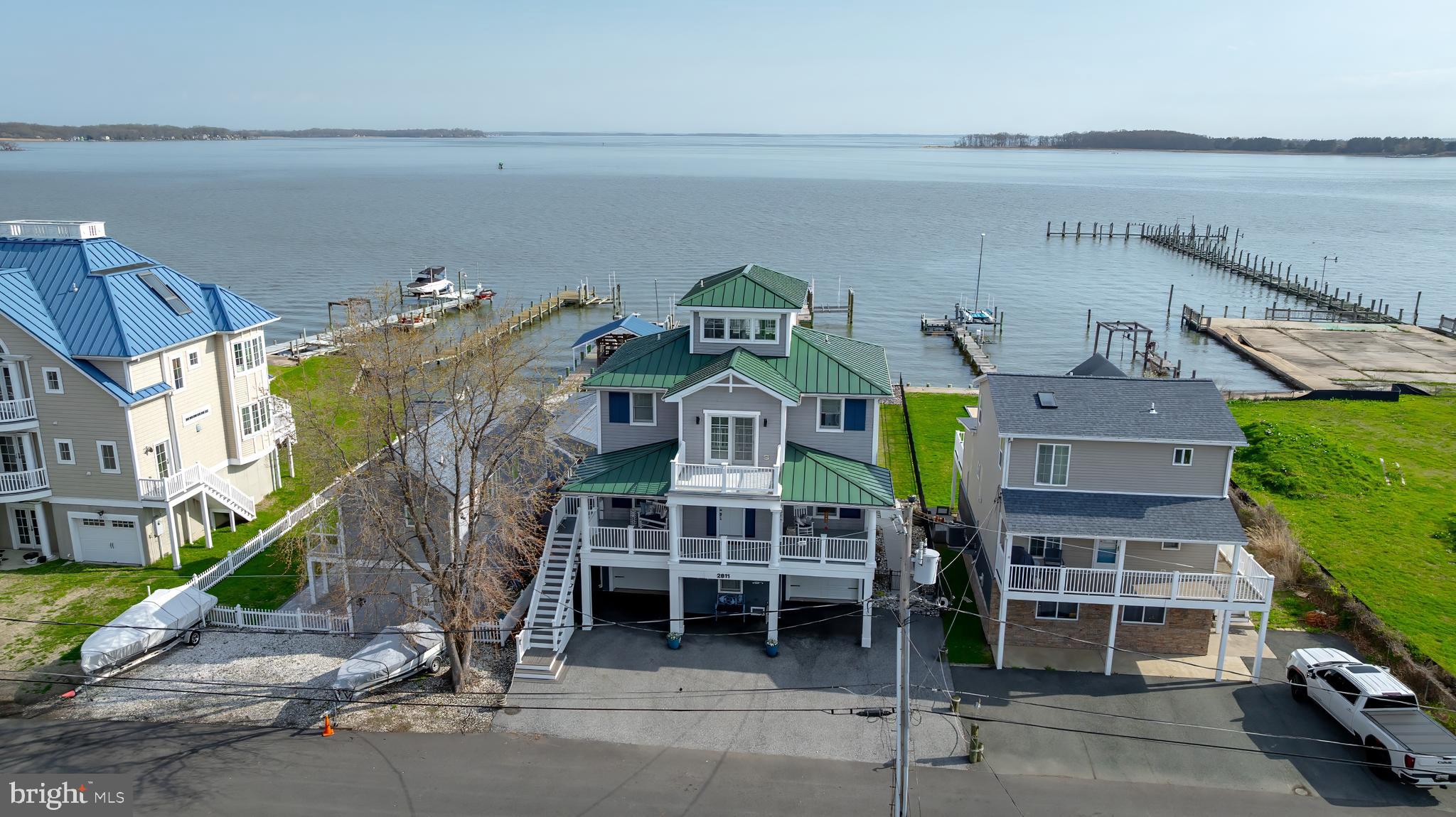 2811 Bay Drive Sparrows Point, MD 21219 - Photo 2 of 66 a view of a large building with a clock on the wall