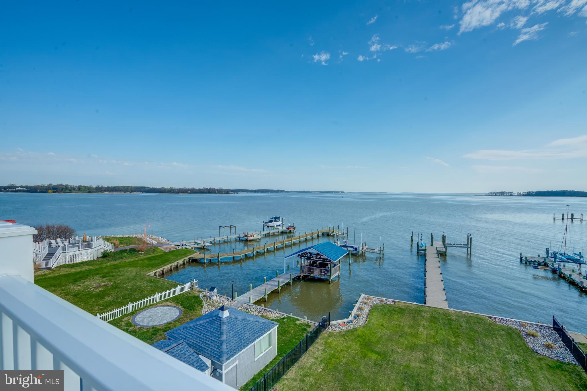 2811 Bay Drive Sparrows Point, MD 21219 - Photo 34 of 66 an aerial view of a house with a garden