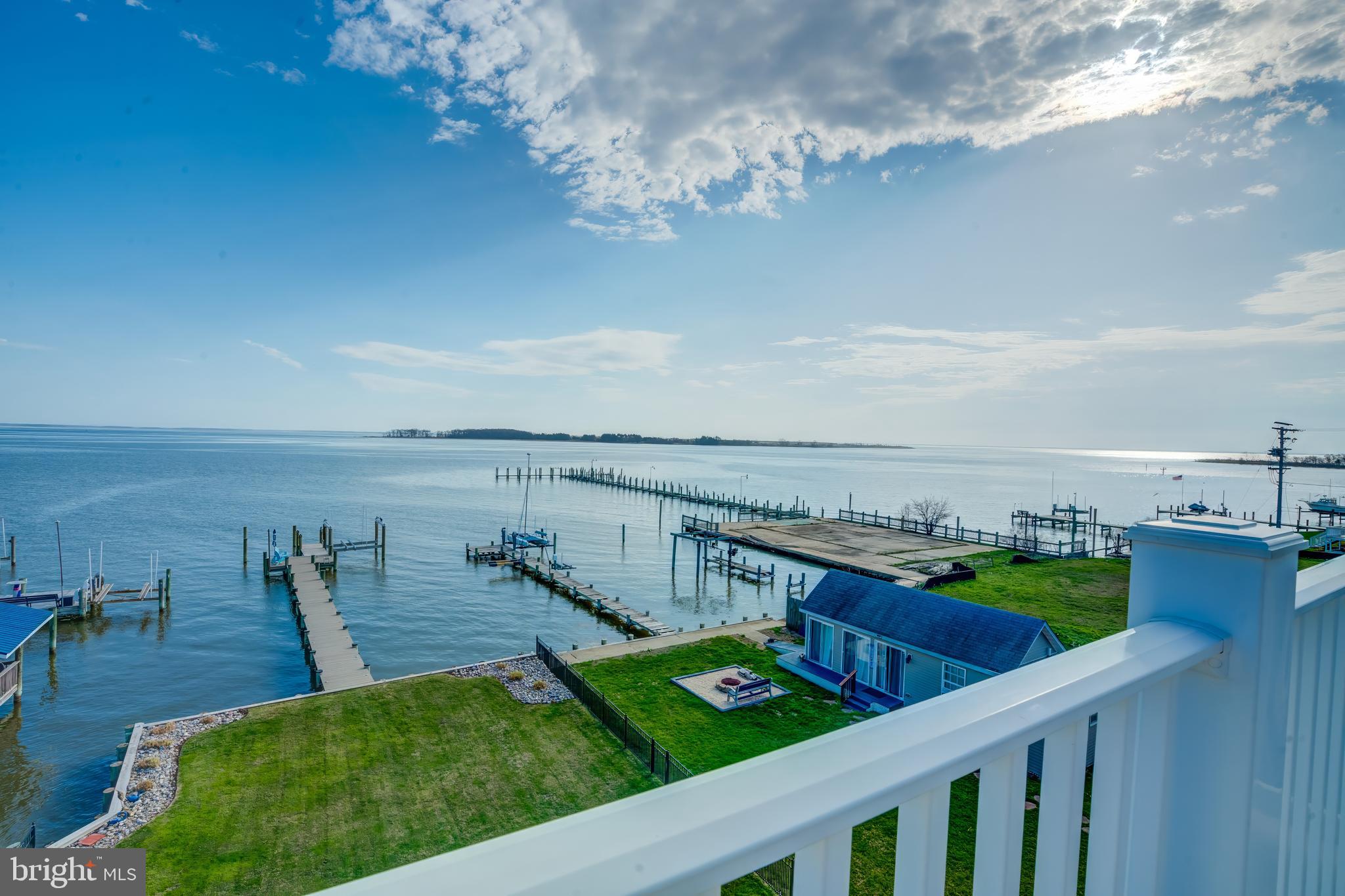 2811 Bay Drive Sparrows Point, MD 21219 - Photo 35 of 66 a view of a balcony with an ocean