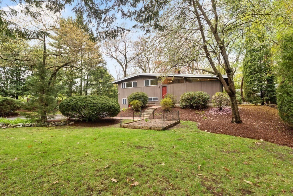 2 Peacock Farm Road Lexington, MA 02421 - Photo 2 of 30 a view of a house with backyard and sitting area