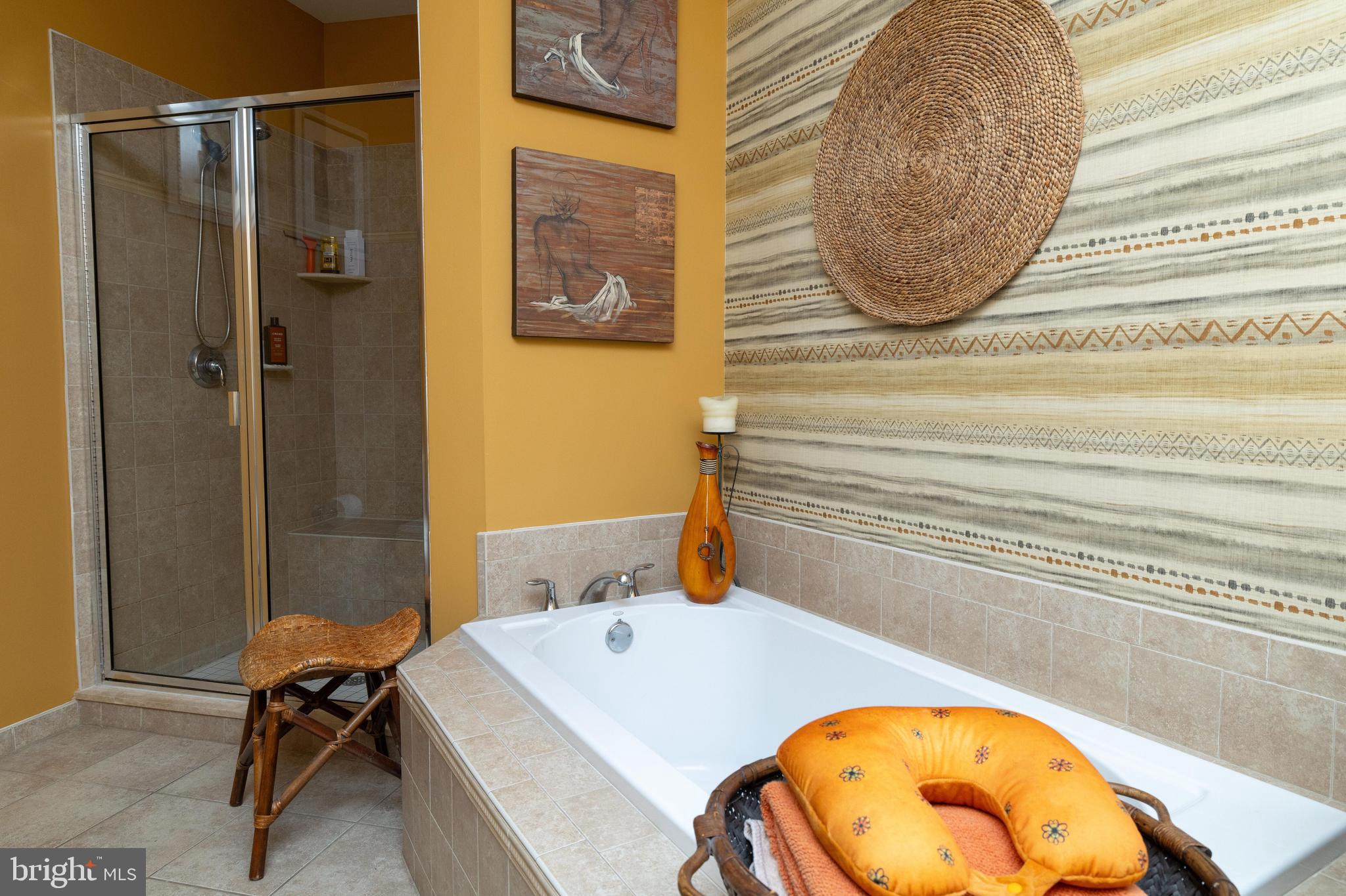 506 Carson Terrace Huntingdon Valley, PA 19006 - Photo 15 of 34 Stall Shower + soaking tub