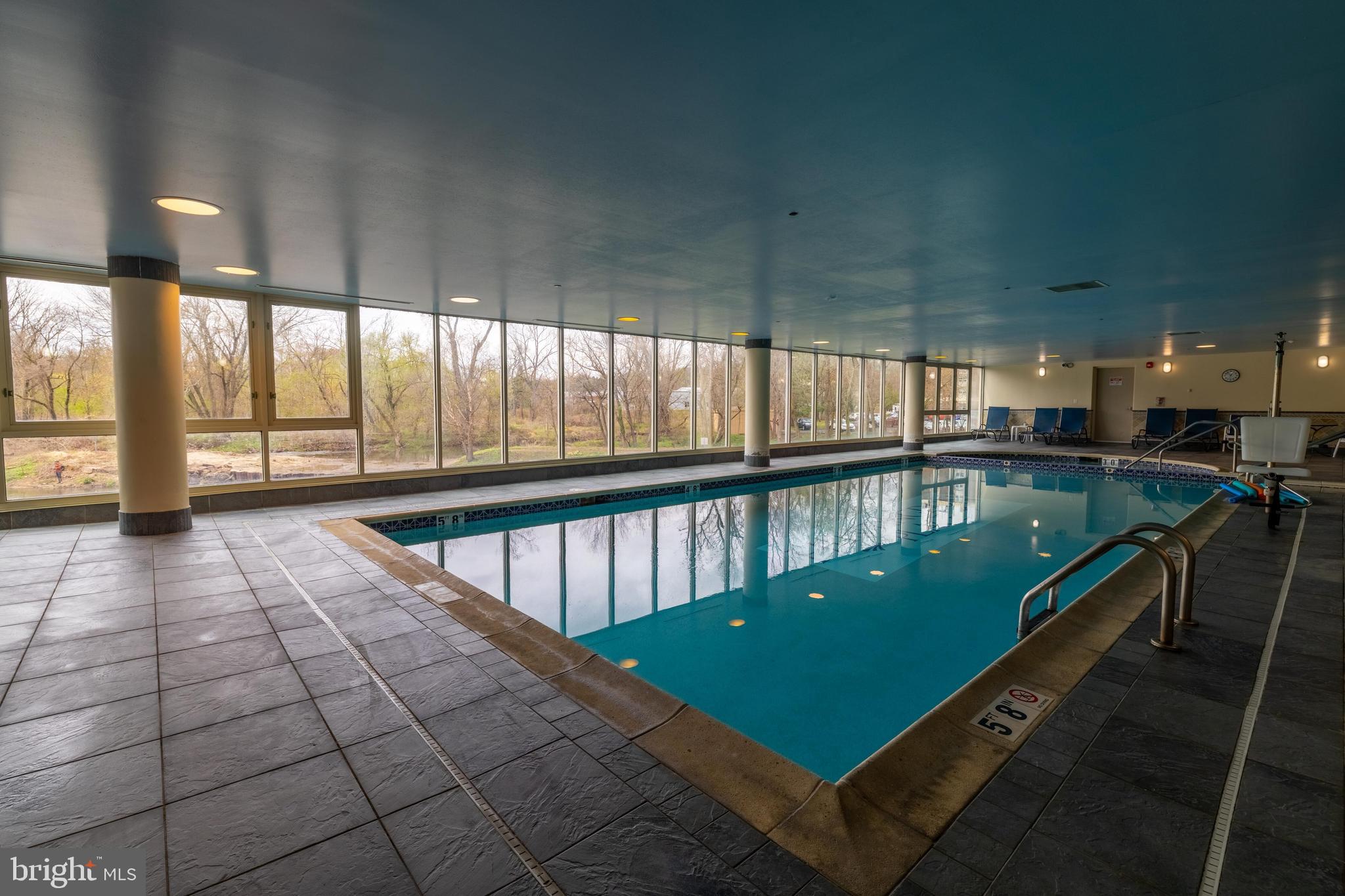 506 Carson Terrace Huntingdon Valley, PA 19006 - Photo 20 of 34 Indoor pool and spa