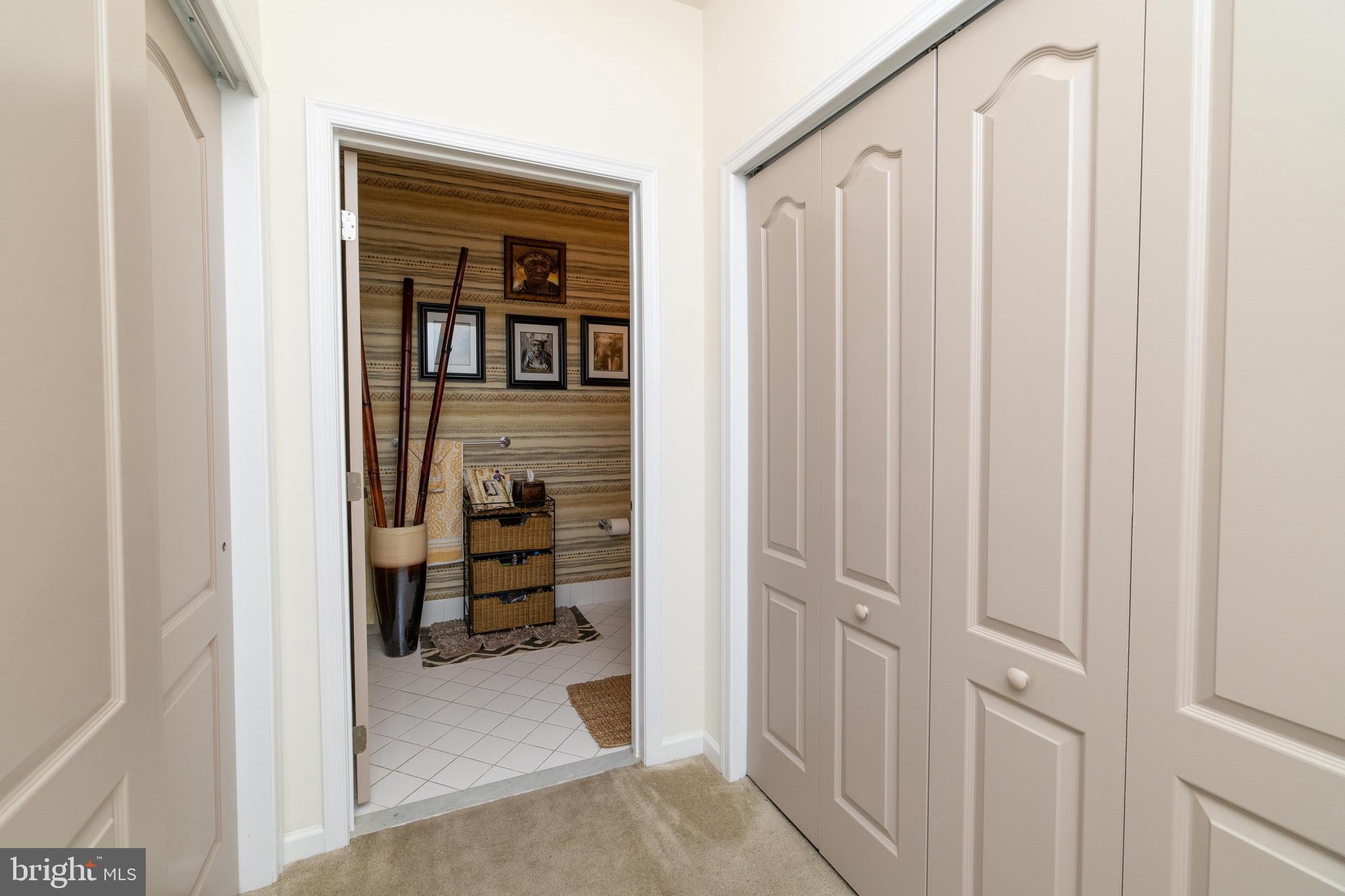 506 Carson Terrace Huntingdon Valley, PA 19006 - Photo 29 of 34 a view of a closet area with living room