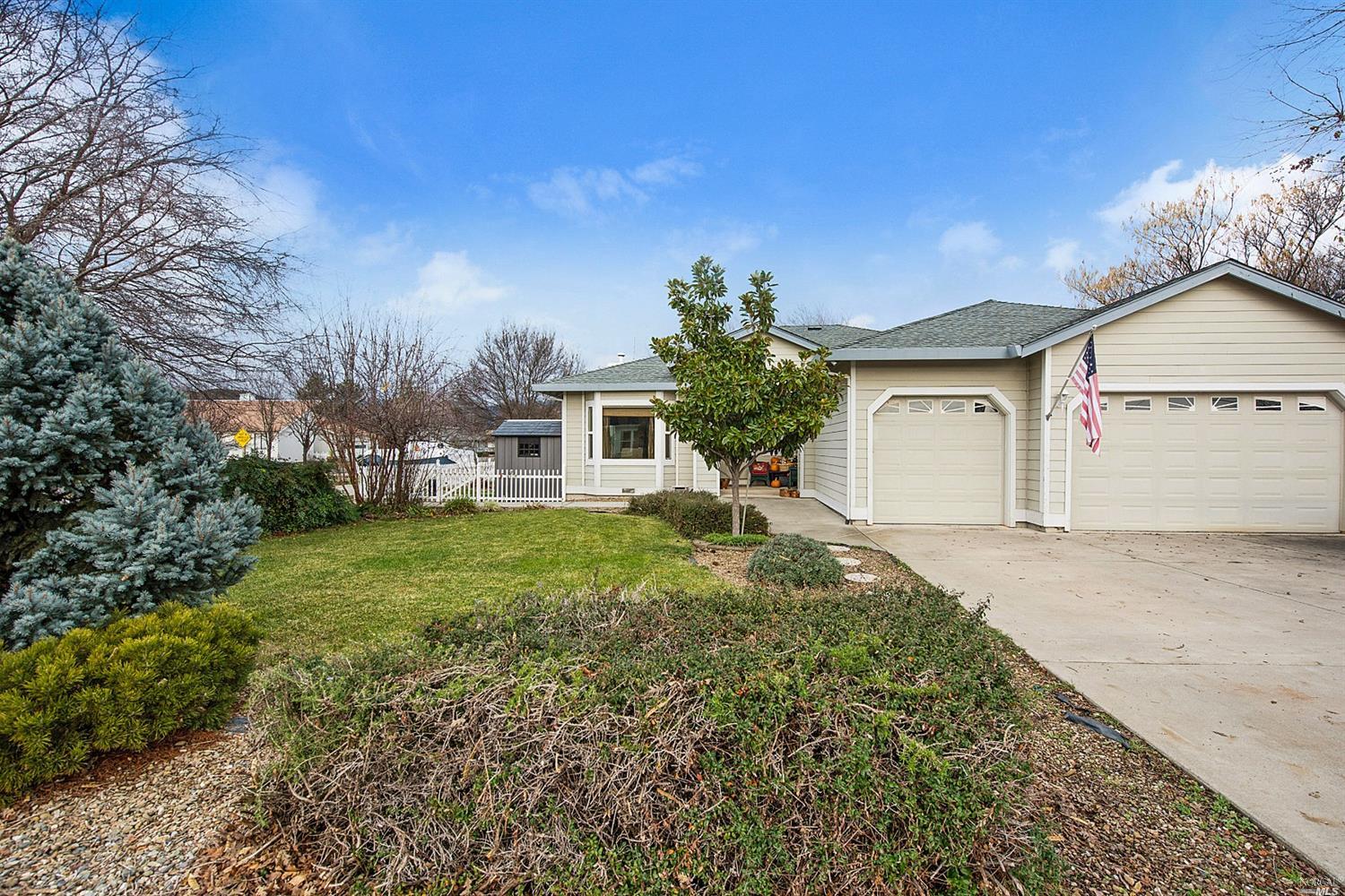 18121 Spyglass Road Hidden Valley Lake, CA 95467 - Photo 1 of 1 a view of a house with a backyard