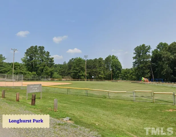a view of a lush green field