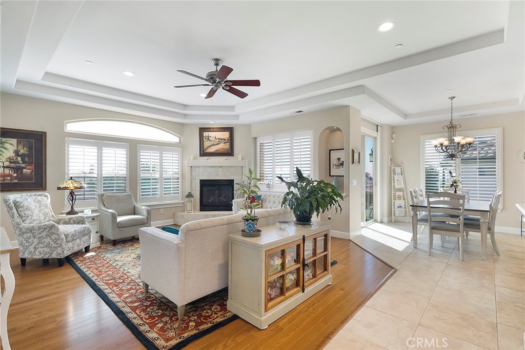 3294 Summit Ridge Terrace Chico, CA 95928 - Photo 11 of 68 a living room with furniture and a fireplace