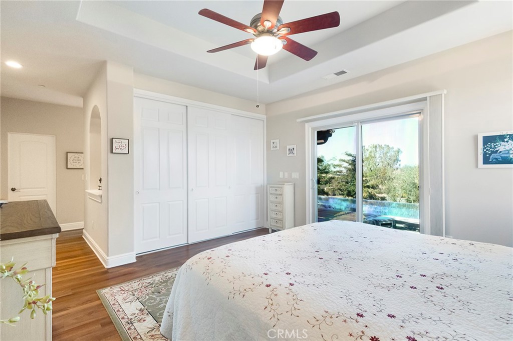 3294 Summit Ridge Terrace Chico, CA 95928 - Photo 27 of 68 a bedroom with a bed and a large window