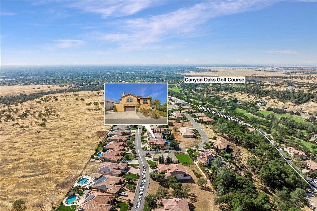 3294 Summit Ridge Terrace Chico, CA 95928 - Photo 65 of 68 an aerial view of residential building with ocean view