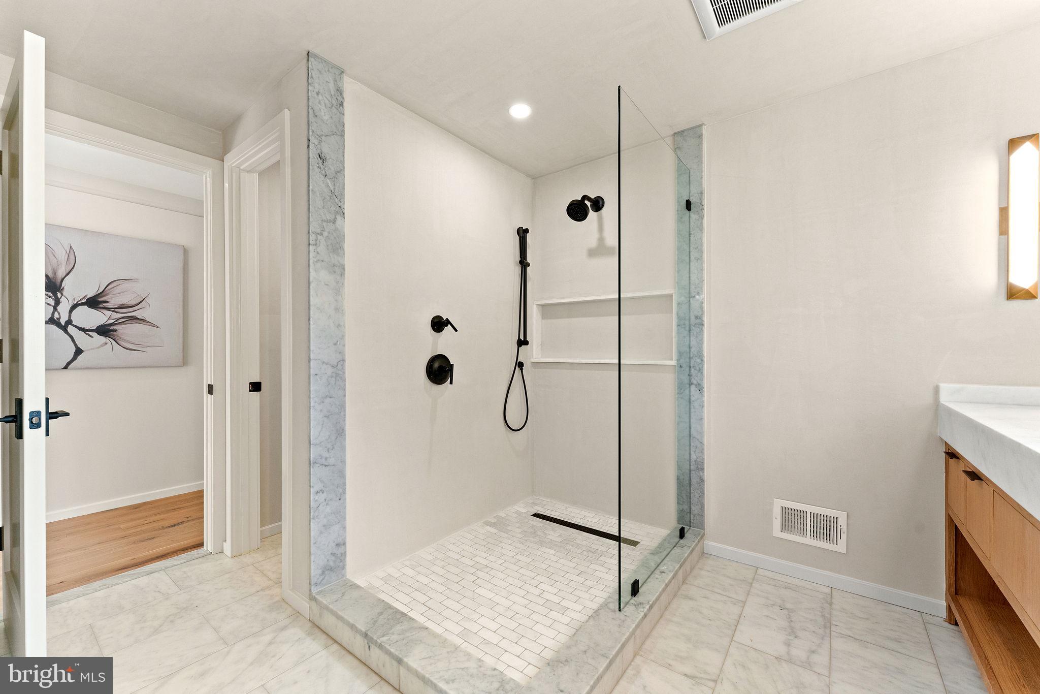 21 Overbeck Alley Northeast Washington, DC 20002 - Photo 35 of 63 a bathroom with a shower