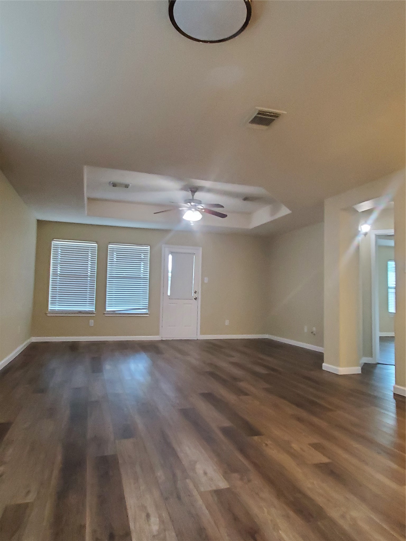 9342 Canady Park Lane Houston, TX 77075 - Photo 8 of 25 a view of an empty room with wooden floor