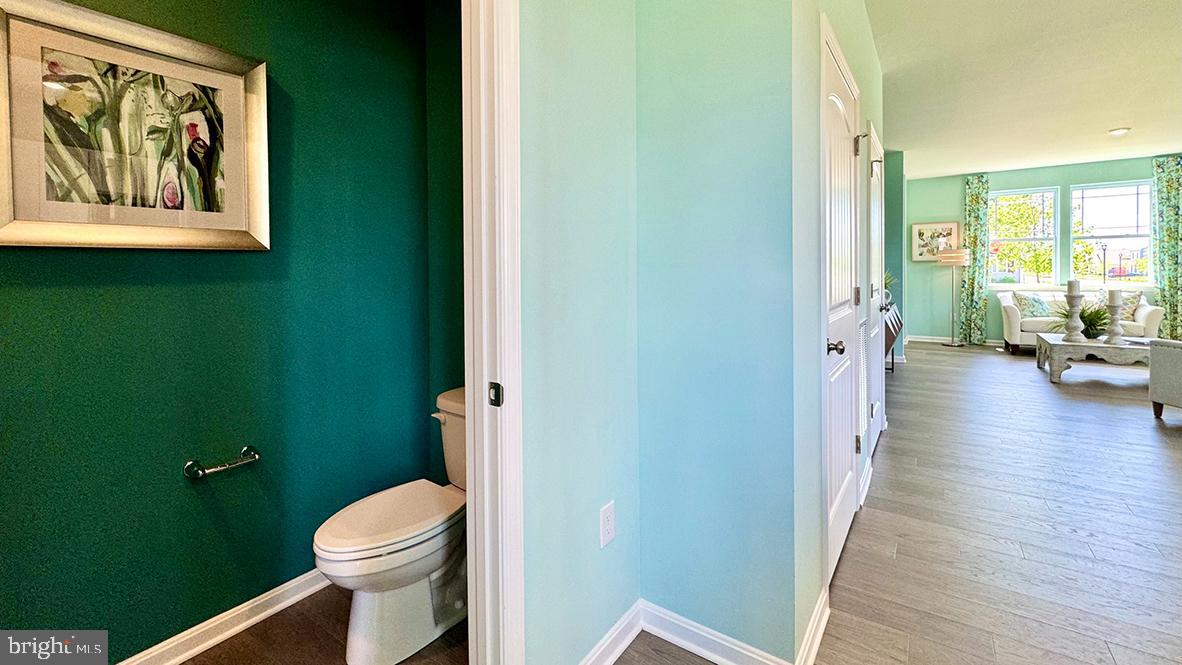 822 Mersey Lane Salisbury, MD 21801 - Photo 13 of 28 a bathroom with a toilet and a view of bathroom