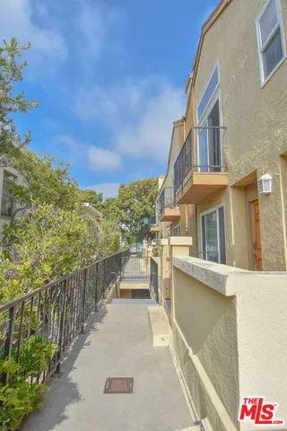 a house view with a outdoor space