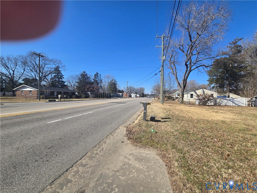 3921 Jefferson Park Road Prince George, VA 23875 - Photo 3 of 5 View looking towards Rt. 36 (Oaklawn Blvd.) this
