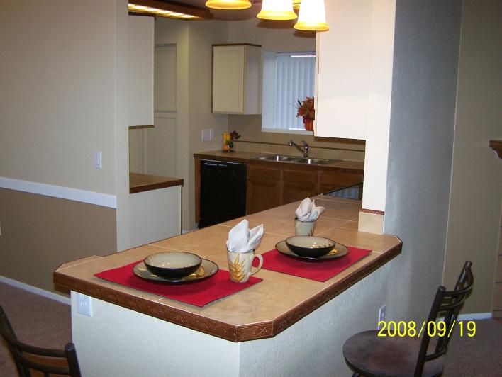 1322 North Rochester Mesa, AZ 85205 - Photo 5 of 9 View into Kitchen