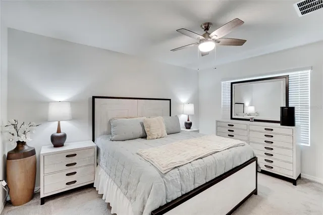 a view of an ocean and beach