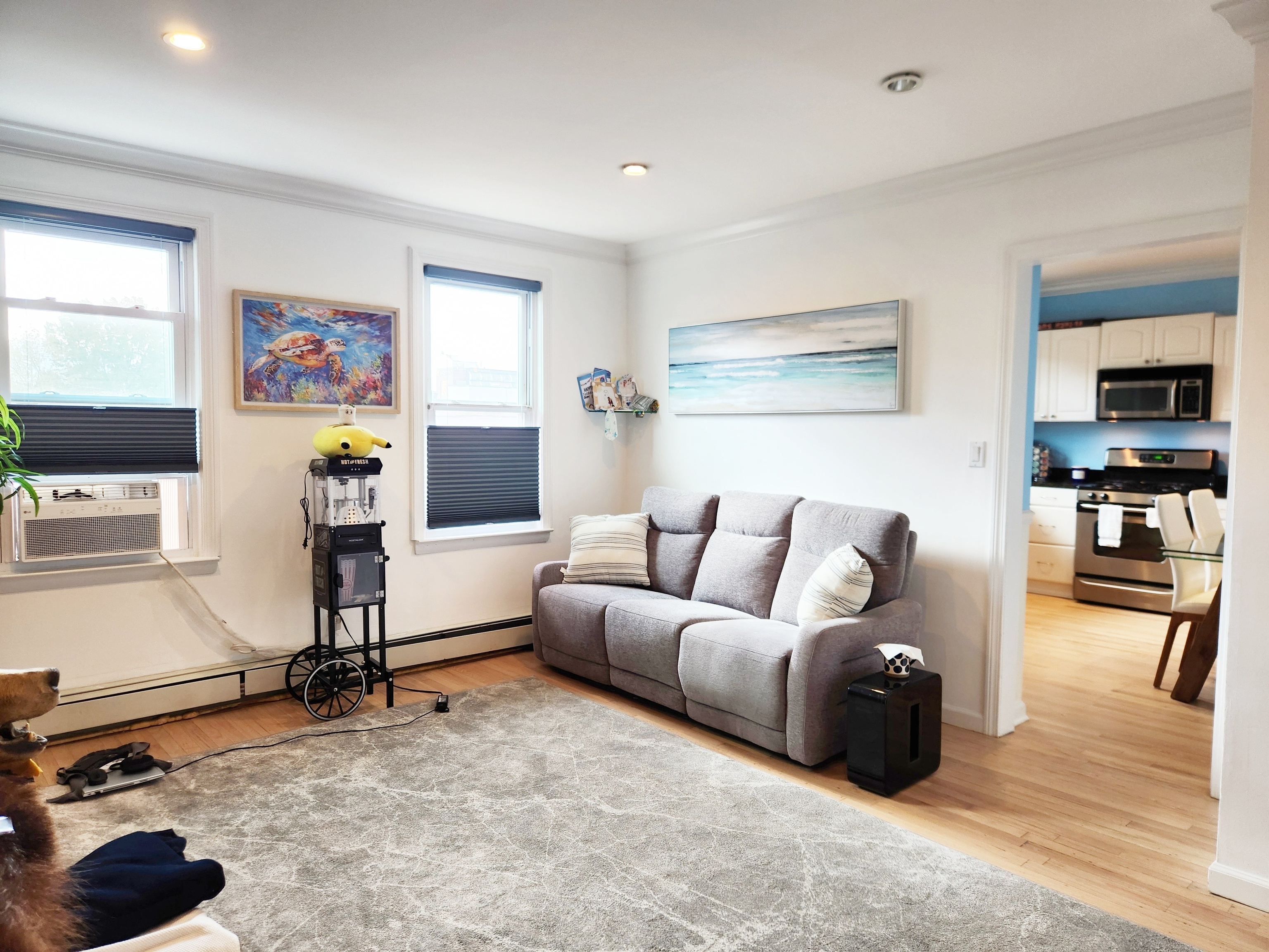 61 Aberdeen Street Stamford, CT 06902 - Photo 14 of 19 a living room with furniture and a flat screen tv