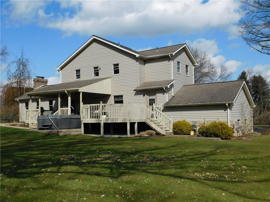 105 Spohn Road Freeport, PA 16229 - Photo 22 of 25 Incredible back elevation with so many different elements for entertaining.
