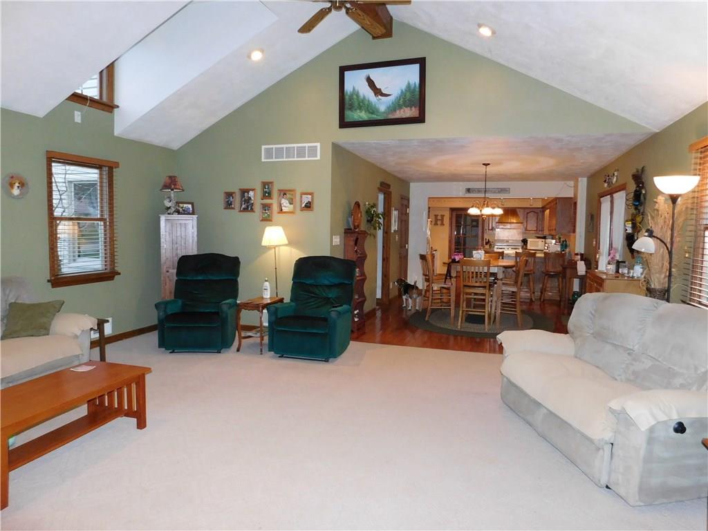 105 Spohn Road Freeport, PA 16229 - Photo 6 of 25 Dormered ceiling height windows dapple the room in natural sunlight