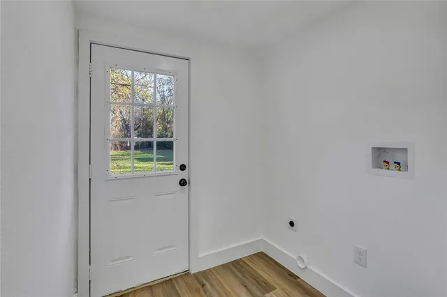 a view of wooden floor