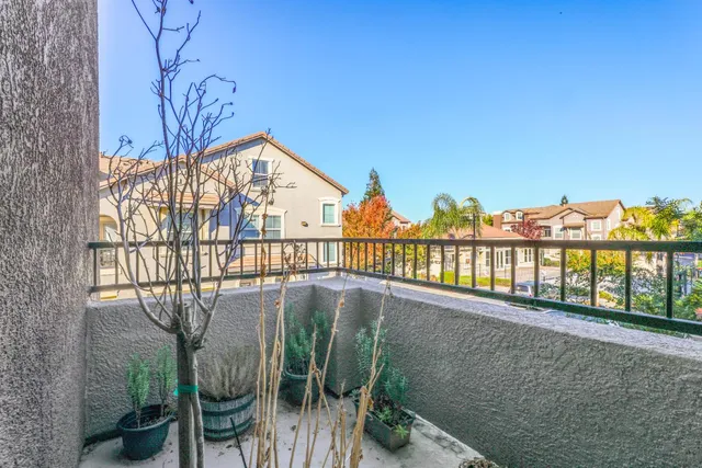 a view of balcony with outdoor space