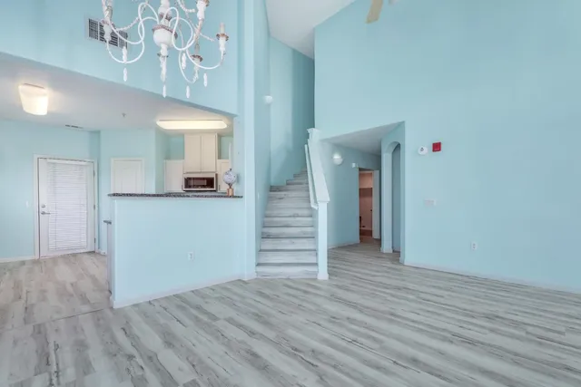 wooden floor in an empty room