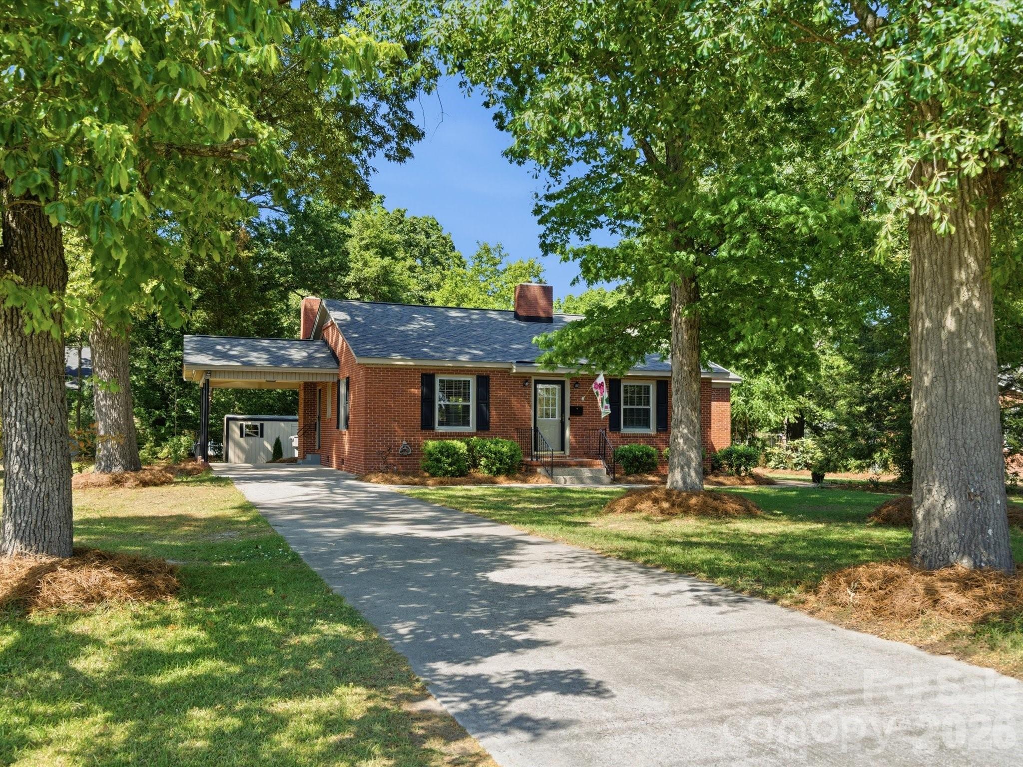 419 Knox Street Clover, SC 29710 - Photo 48 of 48 a front view of a house with a yard