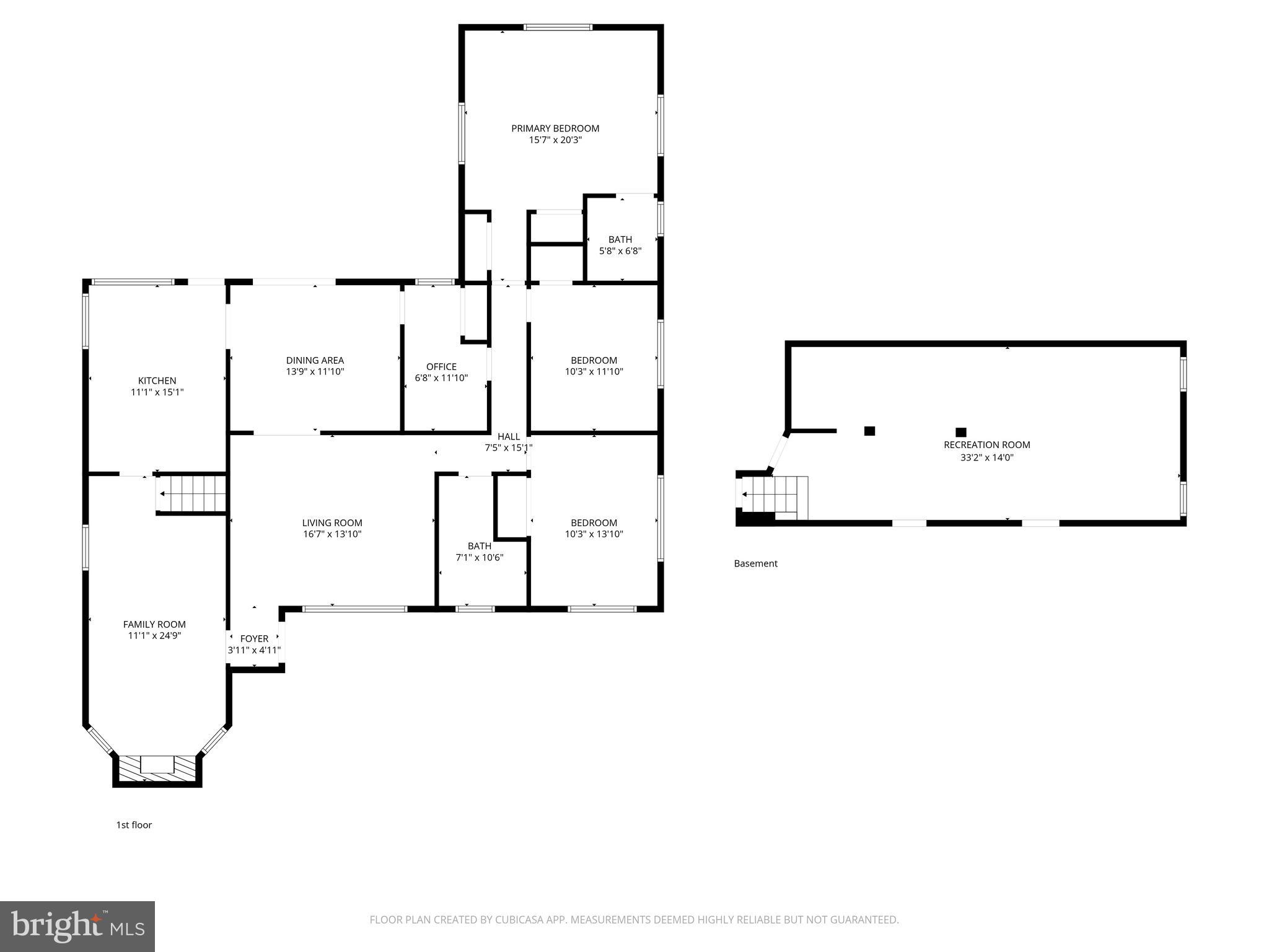 503 Pasadena Drive Magnolia, NJ 08049 - Photo 42 of 43 a picture of floor plan