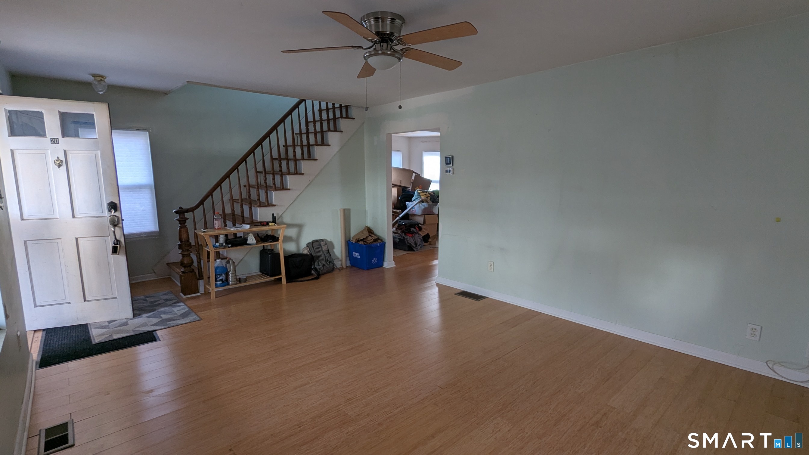 20 Geer Avenue Norwich, CT 06360 - Photo 6 of 10 a view of entryway and hall with wooden floor