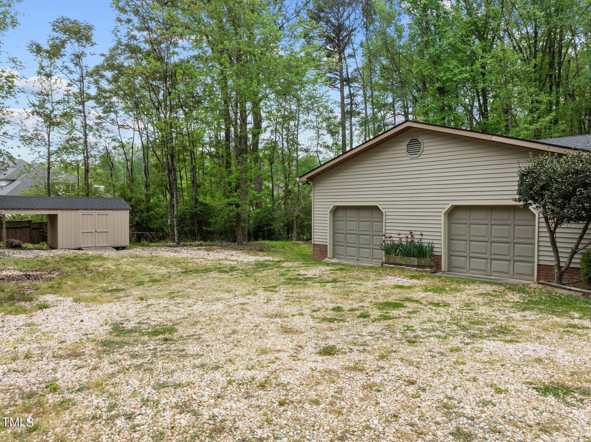 1901 Nipper Road Raleigh, NC 27614 - Photo 55 of 57 a backyard of a house