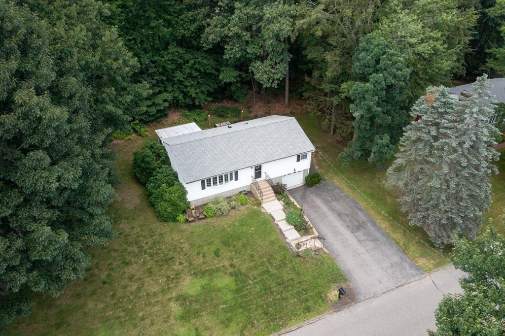 8 Juniper Lane Rutland, MA 01543 - Photo 30 of 36 an aerial view of a house with a yard
