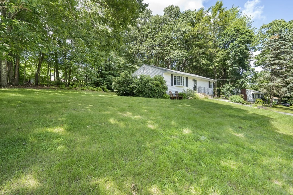 8 Juniper Lane Rutland, MA 01543 - Photo 5 of 36 a view of a backyard with large trees