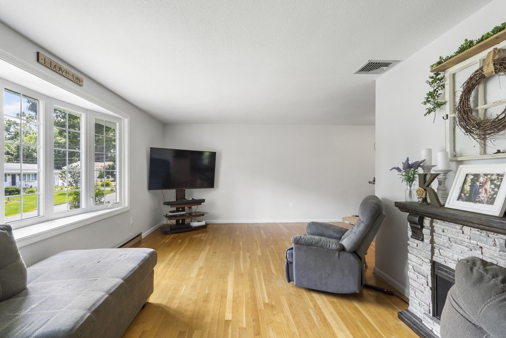 8 Juniper Lane Rutland, MA 01543 - Photo 6 of 36 a living room with furniture and a flat screen tv