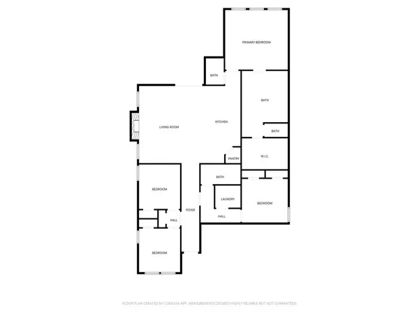 a picture of a floor plan