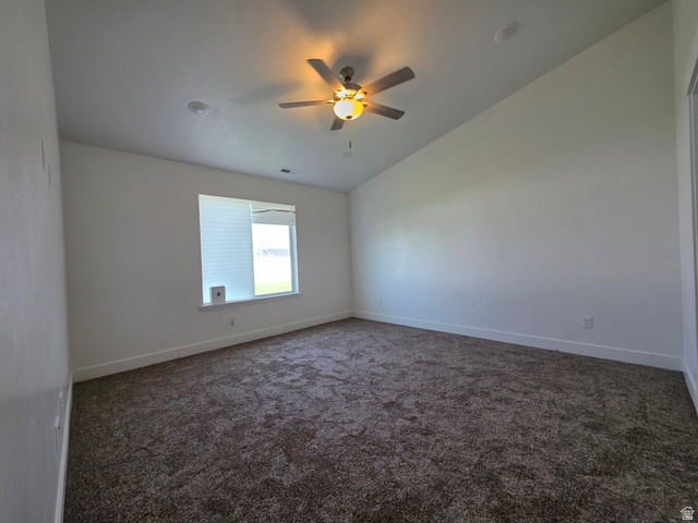 1237 West 3440 South Logan, UT 84321 - Photo 16 of 29 Spacious bedroom with neutral wall finishes, carpeted flooring, and abundant natural light from a large window