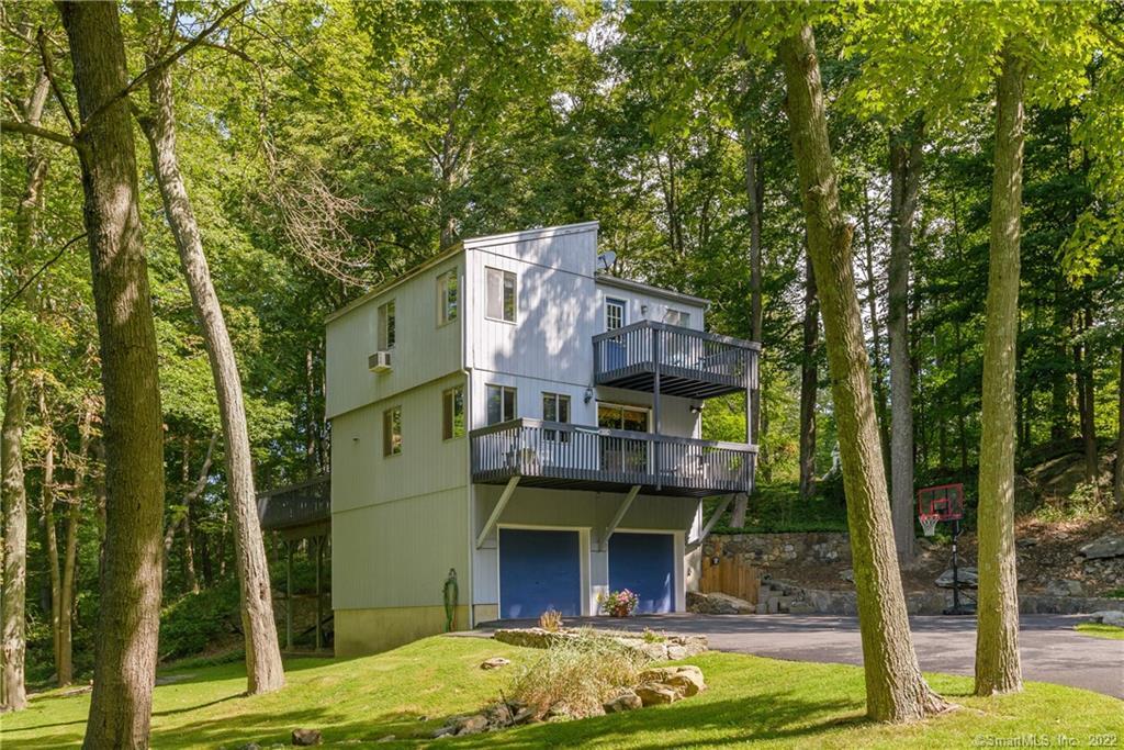 22 Lookout Drive Ridgefield, CT 06877 - Photo 1 of 1 a house view with a garden space