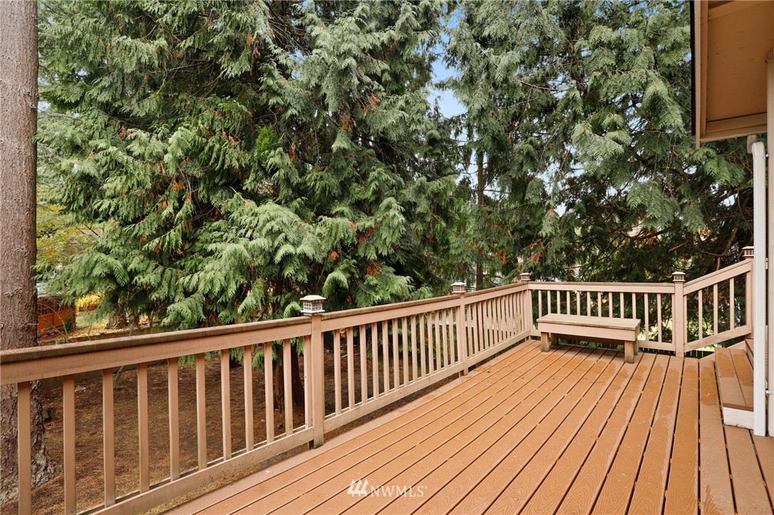 3305 199th Place Southeast Bothell, WA 98012 - Photo 14 of 39 a view of balcony with wooden floor
