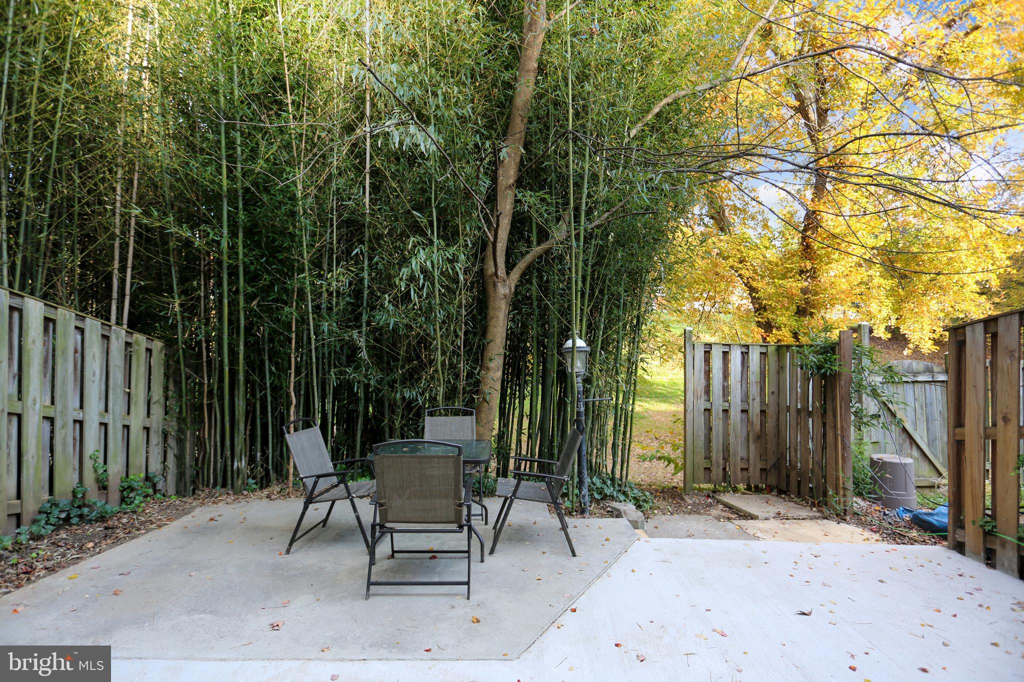 44 Oak Shade Road Gaithersburg, MD 20878 - Photo 34 of 41 Private patio backs to open green area