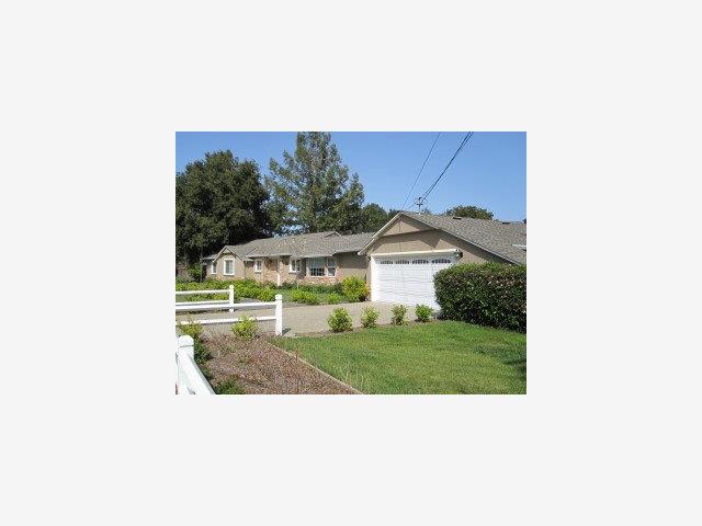 1095 Riverside Drive Los Altos, CA 94024 - Photo 1 of 9 a picture of a bench in front of a house
