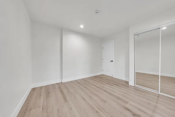 a backyard of a house