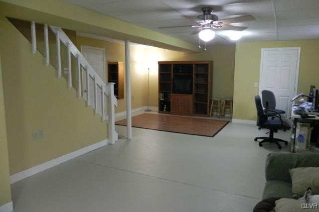2147 Whitehead Road Nazareth, PA 18064 - Photo 14 of 35 a view of a livingroom with furniture and a ceiling fan