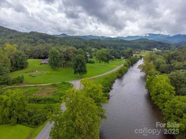 a view of a field with a yard