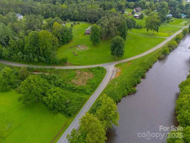 a view of a yard with plants