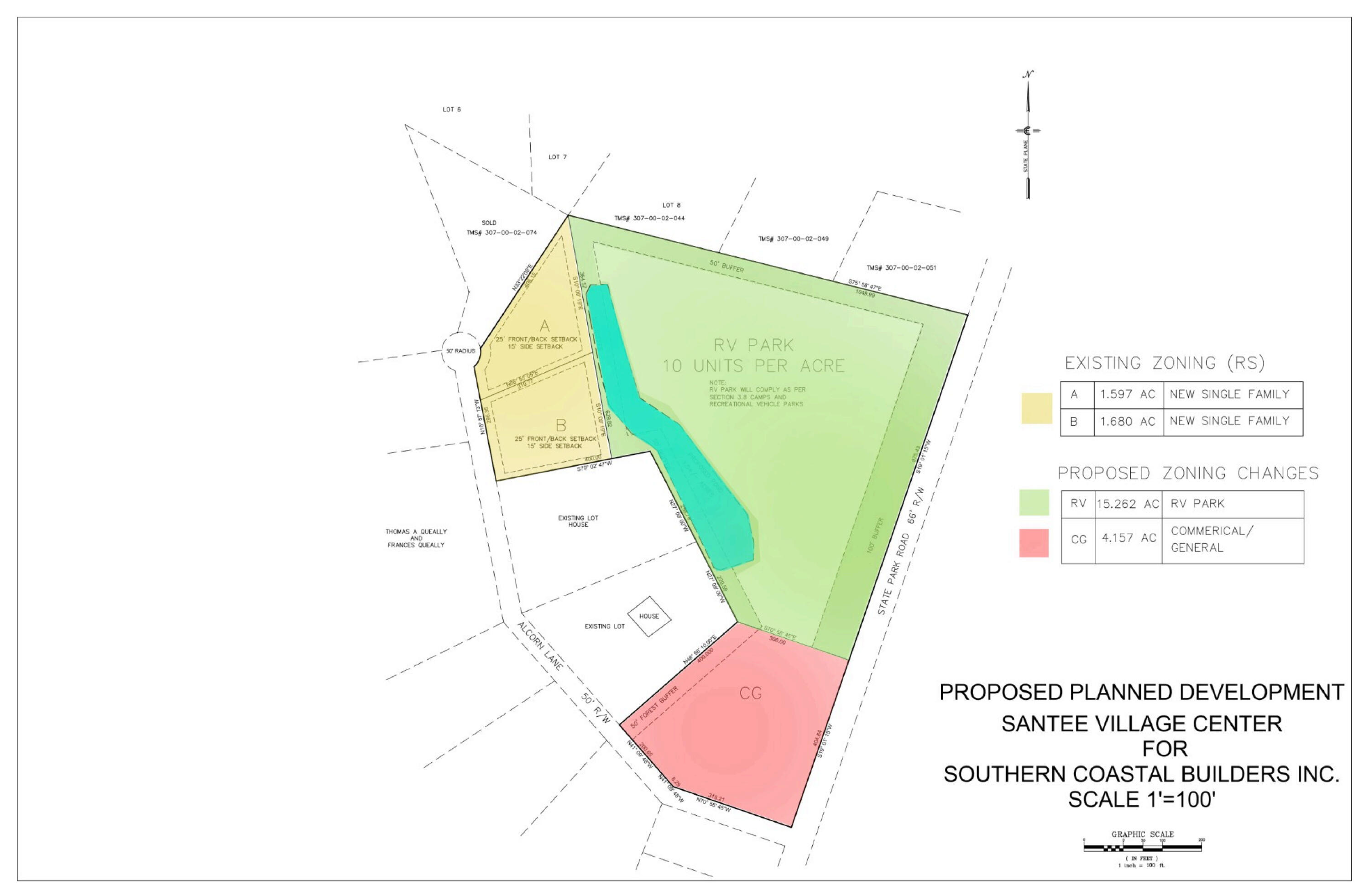 APPROVED PUD Santee Village Center