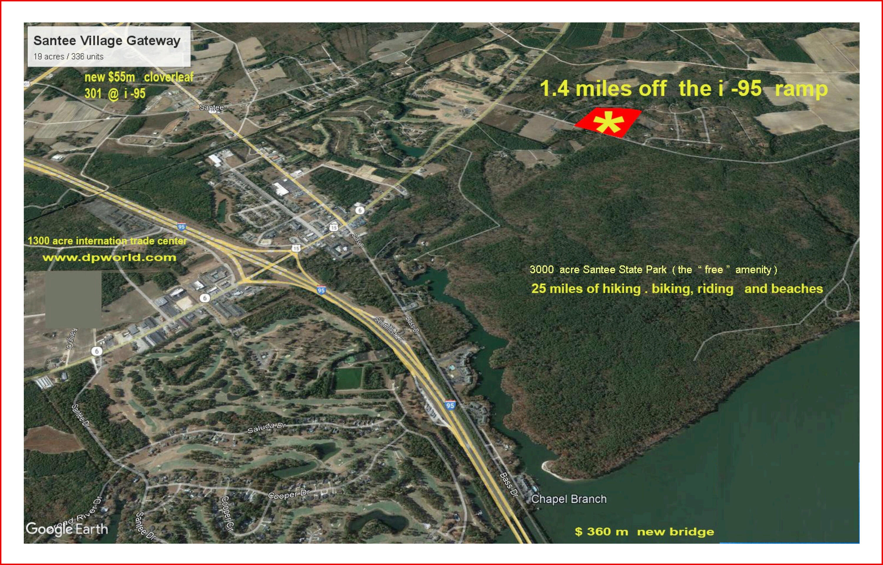 0 State Drive Santee, SC 29142 - Photo 2 of 4 Santee Village.Google Earth aerial view