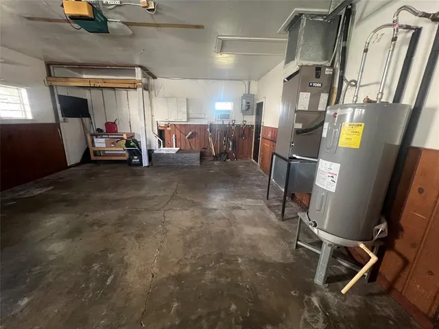 a view of car garage